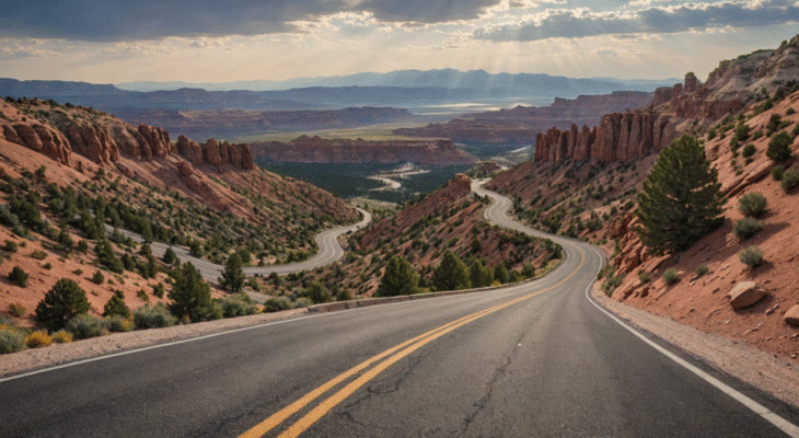 Itinéraire en voiture autour de Salt Lake City et ses belvédères