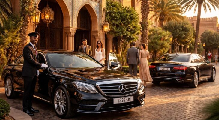 Les meilleurs services de chauffeur privé à Marrakech avec les Mercedes Classe S et Audi A8 pour touristes