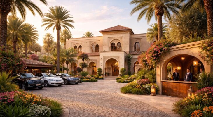 Location de villa à Marrakech avec parking privé et service conciergerie premium