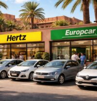 Location voiture économique à Marrakech avec agences Hertz, Europcar et prix négociés