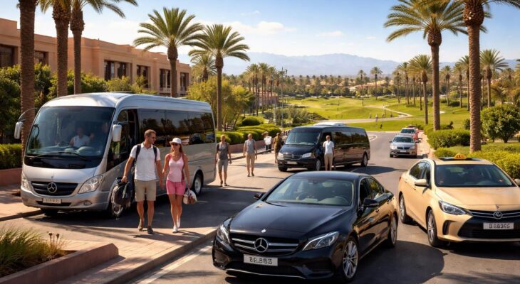 Transport Marrakech : se déplacer vers les golfs et terrains de sport