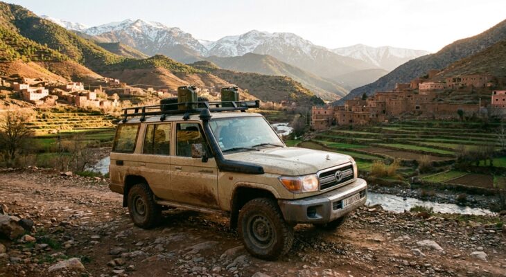 Quelle voiture louer pour explorer la vallée de l&rsquo;Ourika et l&rsquo;Atlas marocain ?